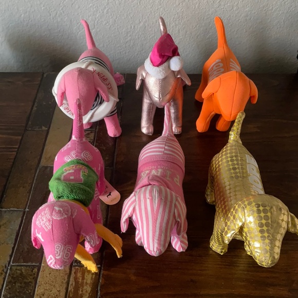 PINK Victoria's Secret Other - Six Victoria Secret PINK dogs